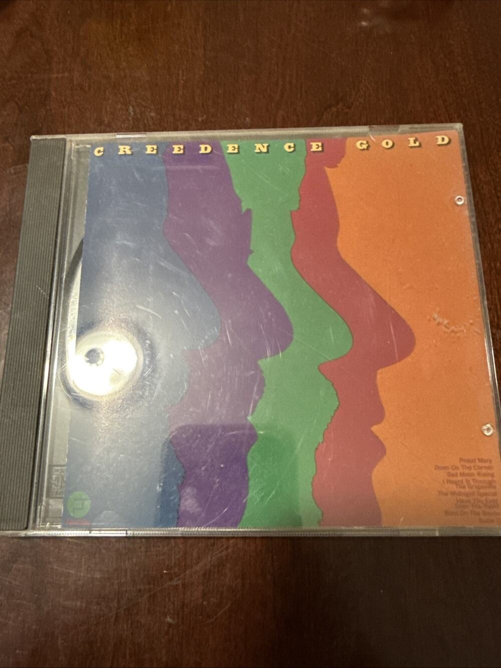 Vintage 1991 70s Creedence Clearwater Revival Gold Tested CCR
